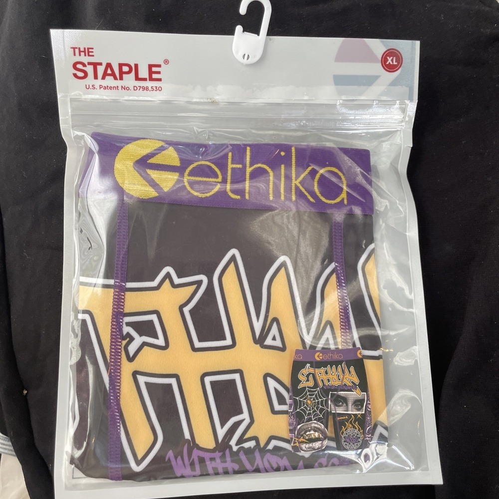 Ethika The Staple Pop Yo SHXT Design Boxer Briefs Men's Size XL - NEW